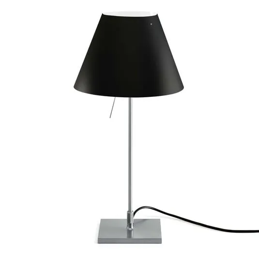 Luceplan Costanzina da tavolo alluminio nero