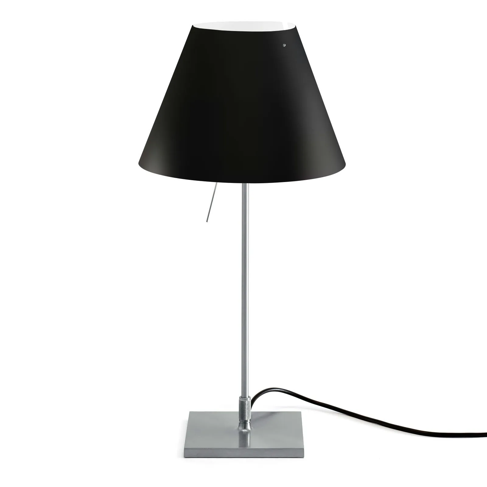 Luceplan Costanzina da tavolo alluminio nero