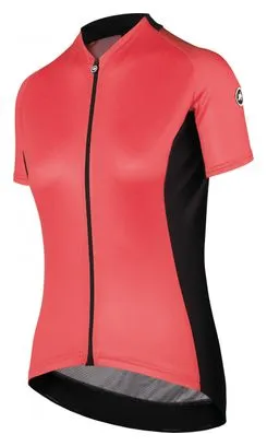 Maglia manica corta da donna Assos UMA Summer GT rosa / nera
