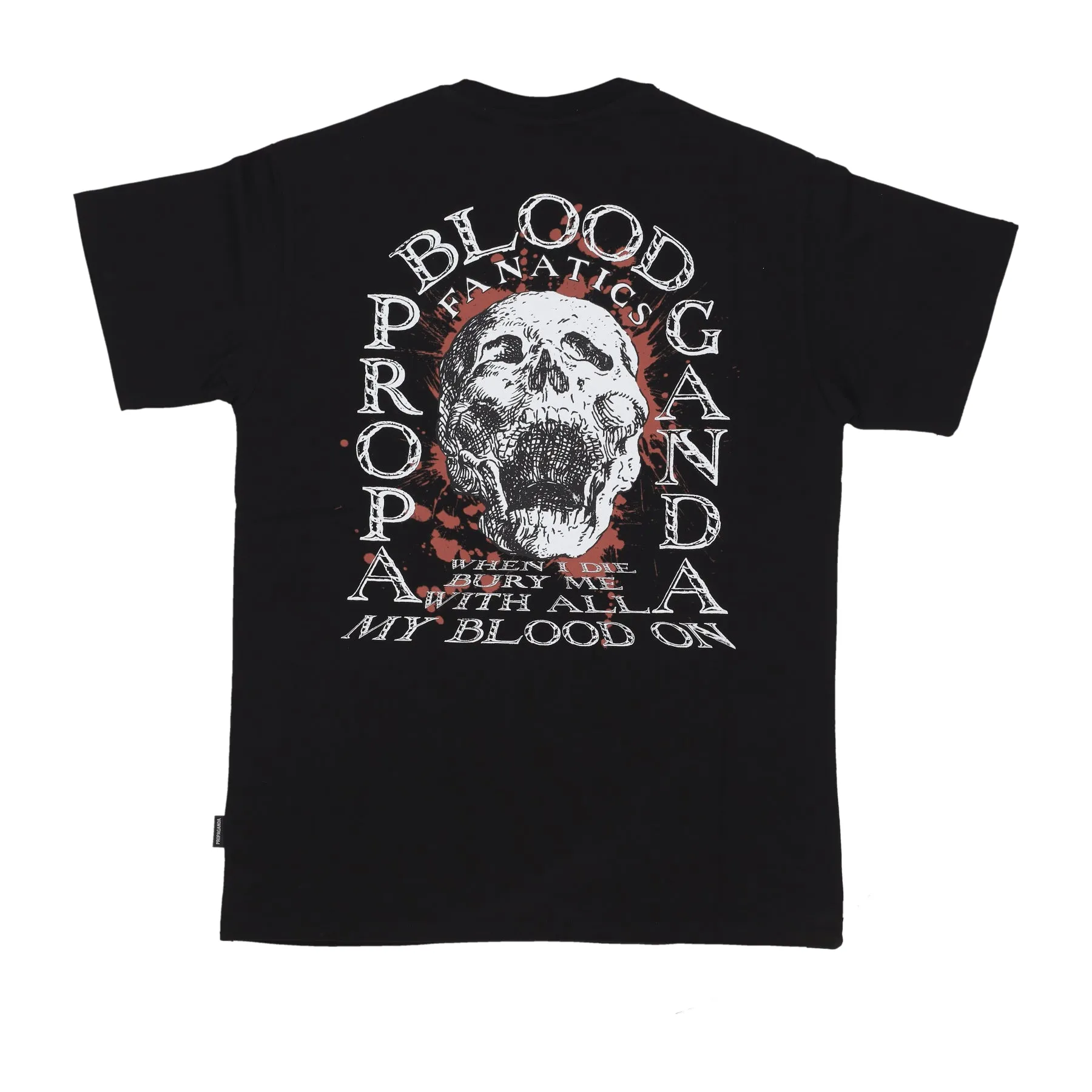 Maglietta Uomo Burial Tee Black