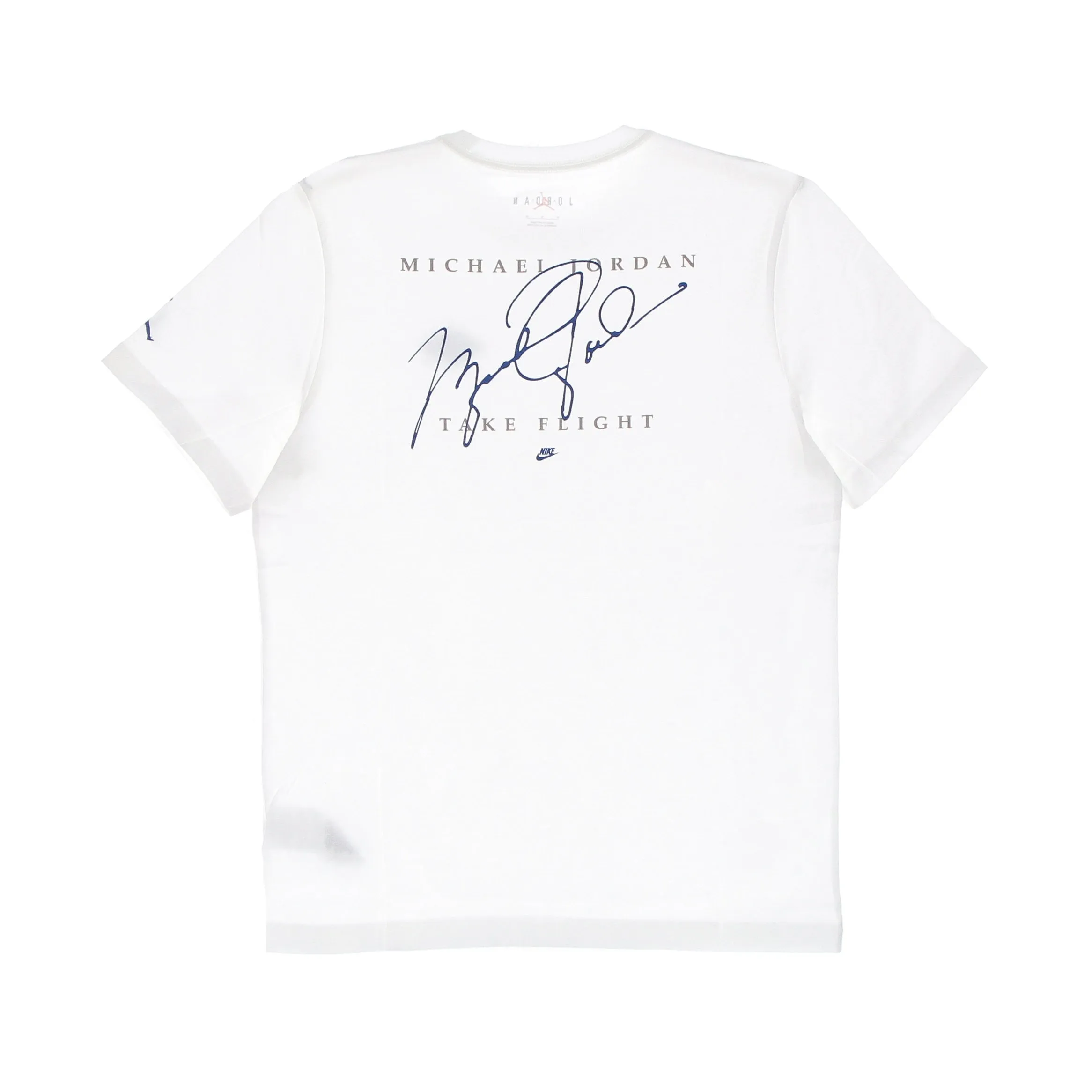 Maglietta Uomo Jordan Flight Essential White/dk Marina Blue/dk Marina Blue