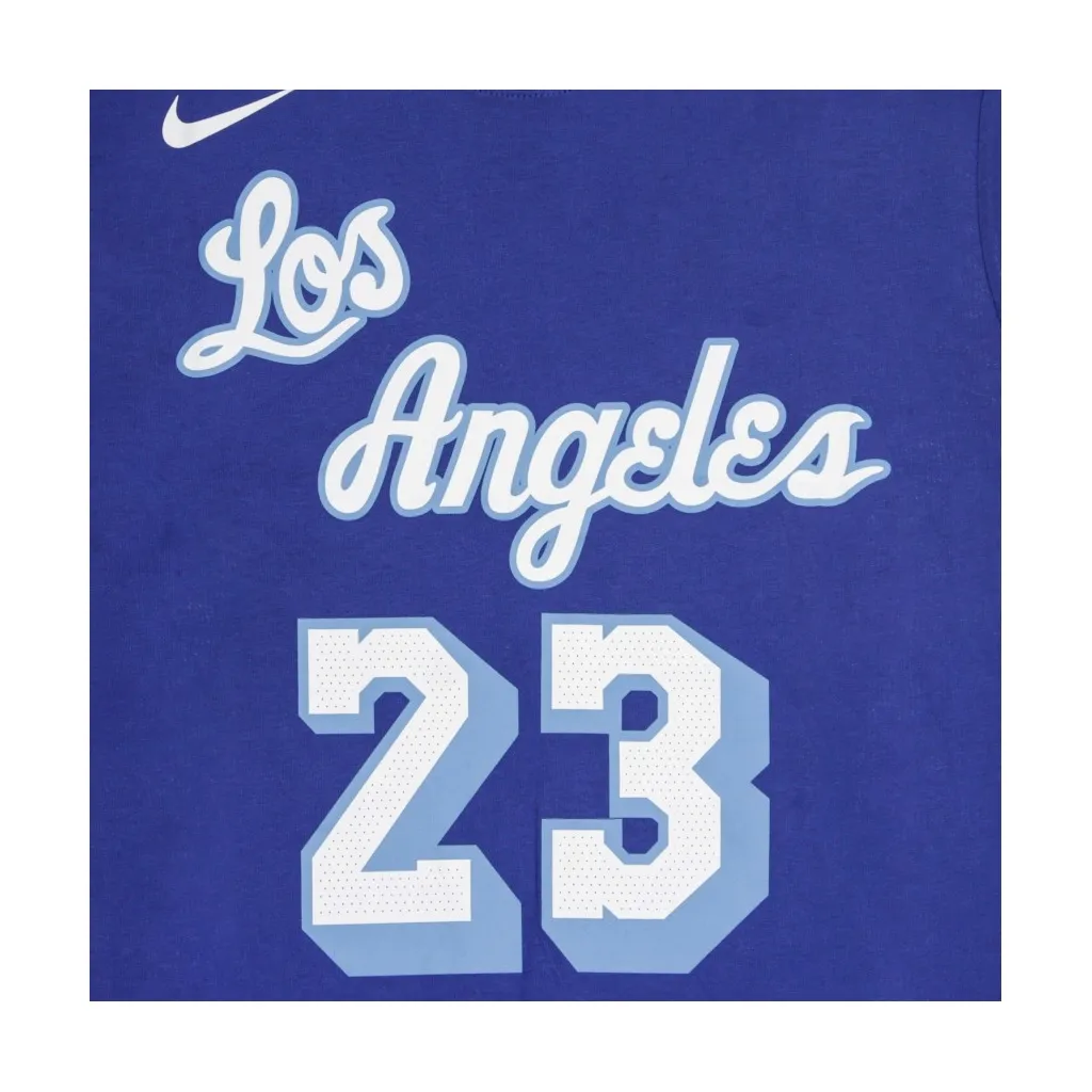 maglietta uomo nba tee harwood classic no 23 lebron james loslak RUSH BLUE