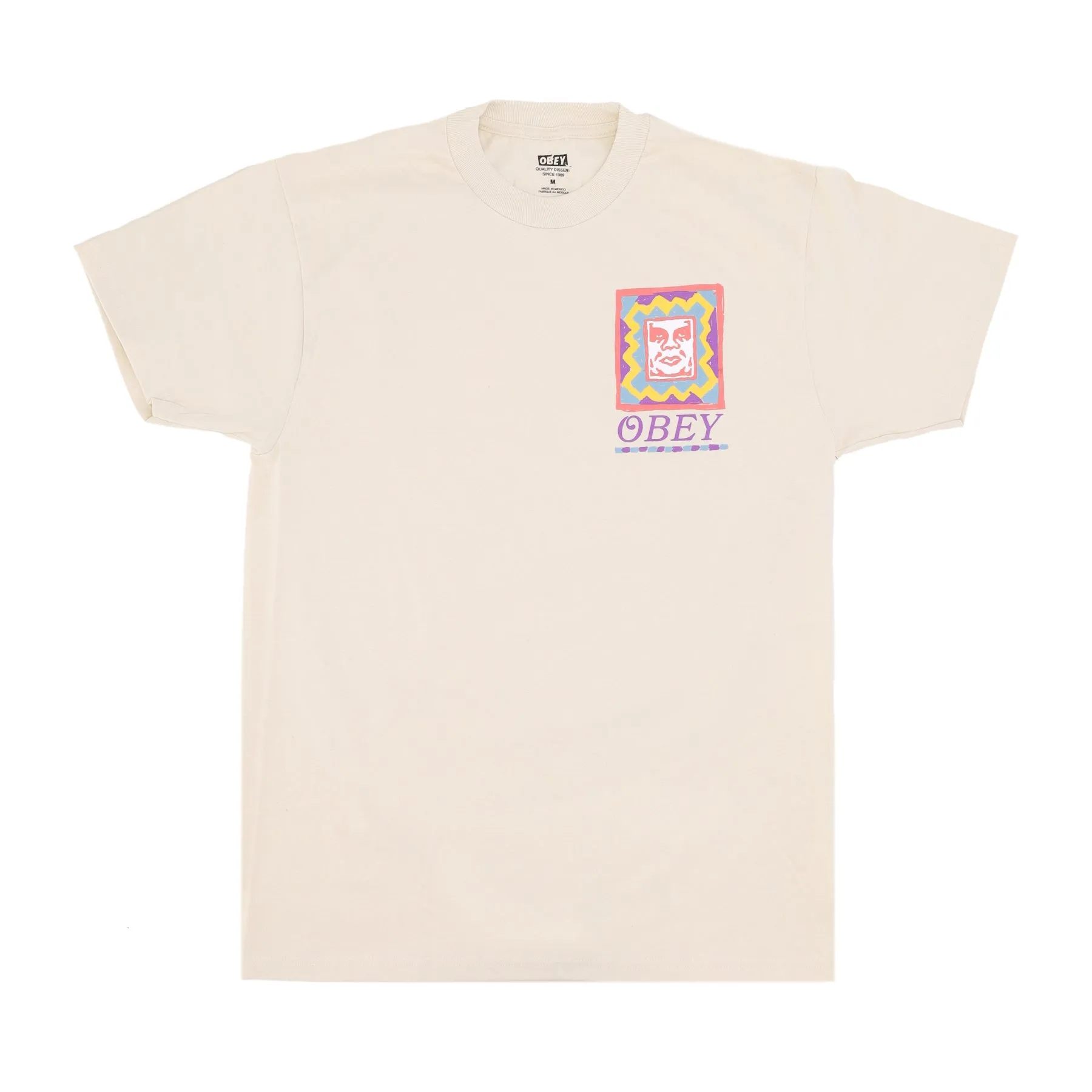 Maglietta Uomo Throwback Classic Tee Cream