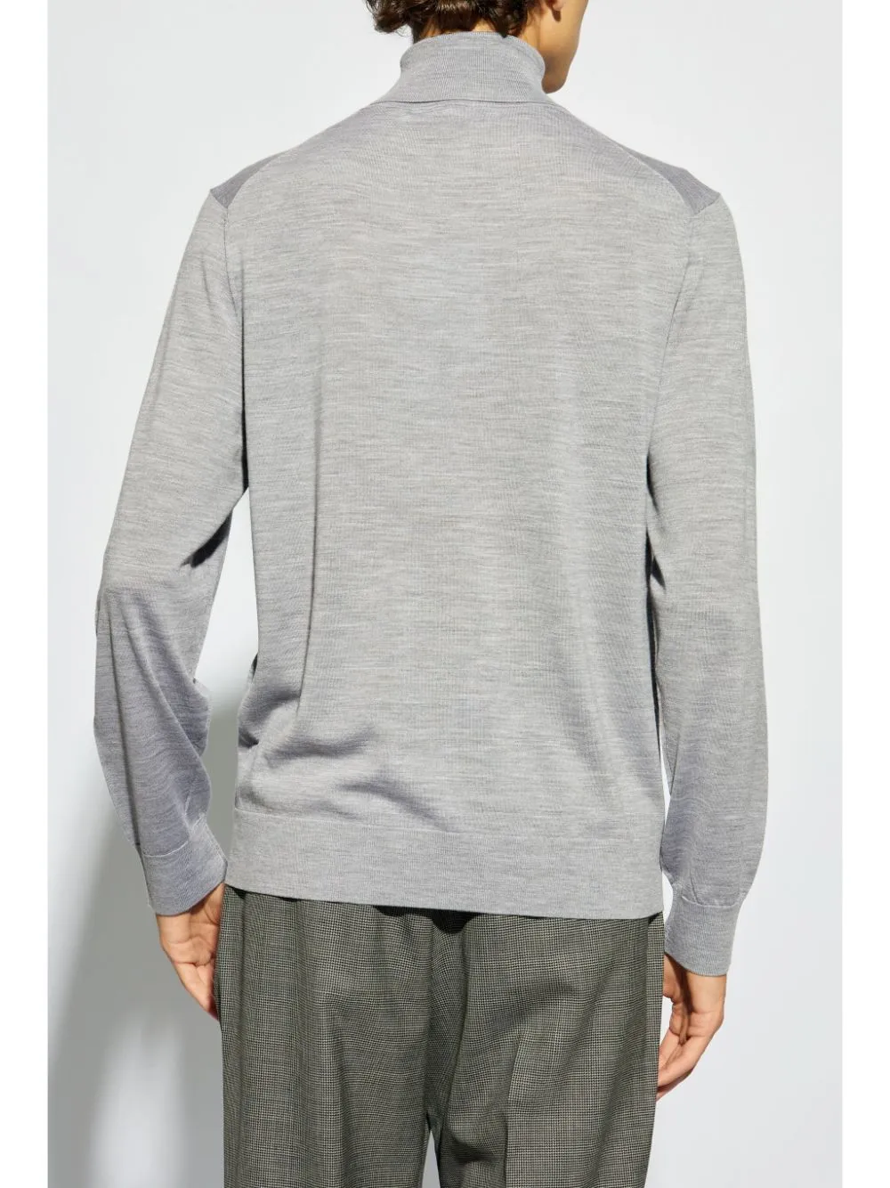 Maglione a collo alto in grigio Lemaire - uomo