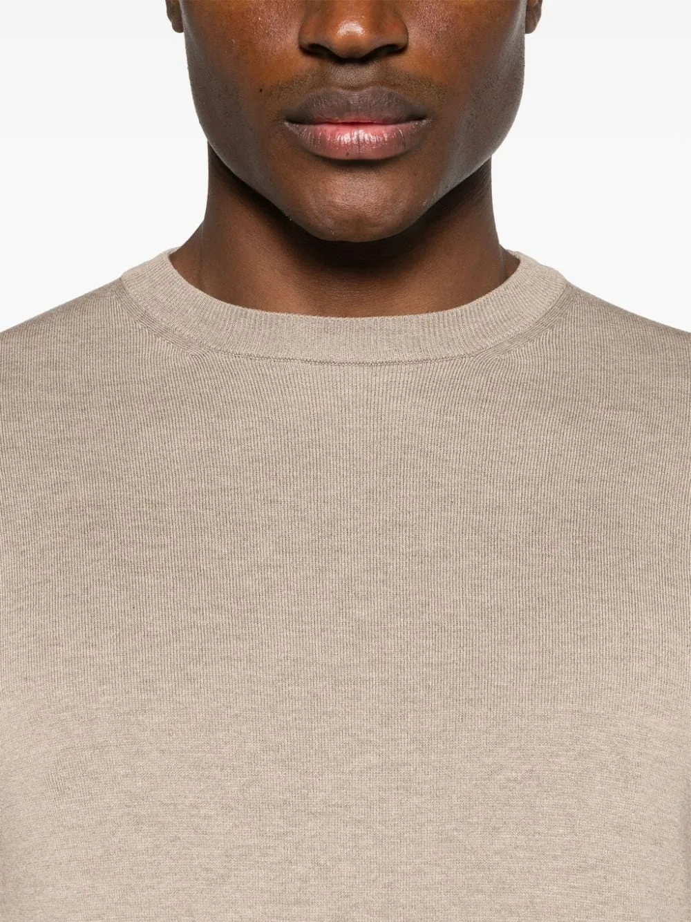 Maglione a girocollo in beige notte Ballantyne - uomo