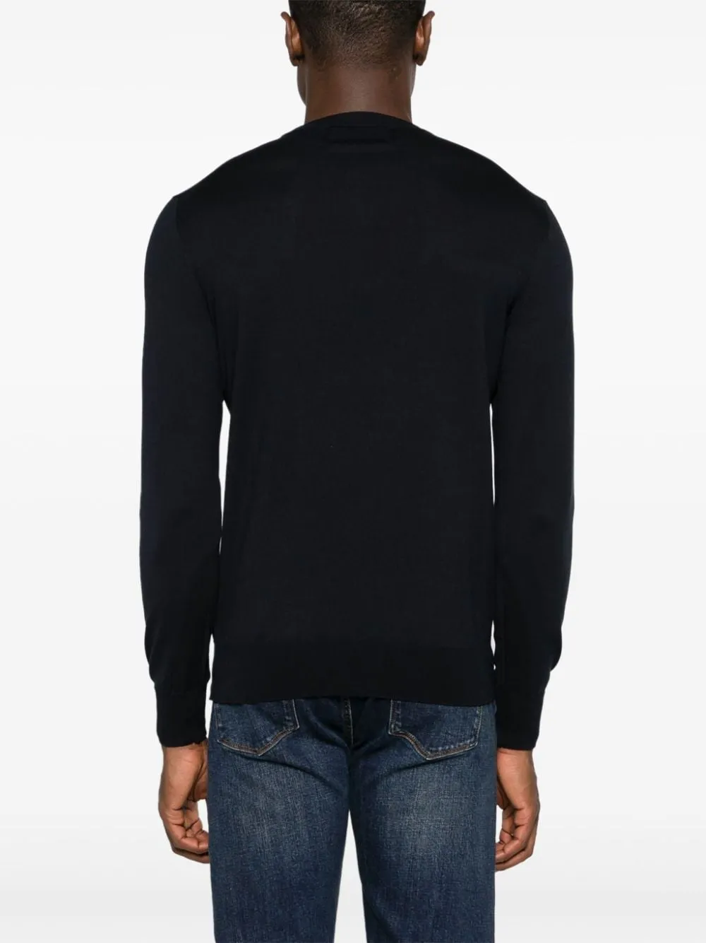 Maglione a girocollo in blu notte Ballantyne - uomo