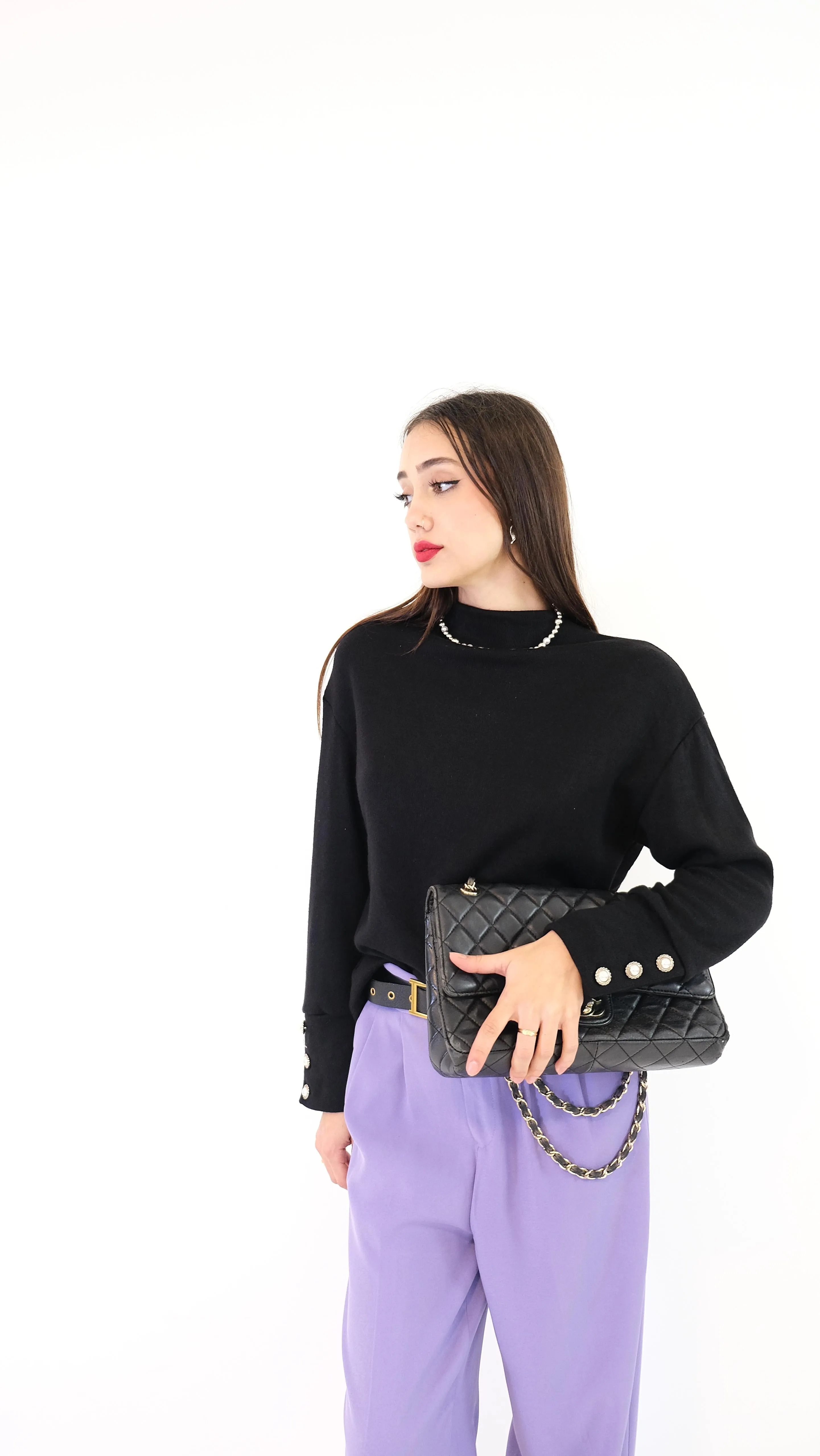 MAGLIONE REBY TRE COLORI 19316