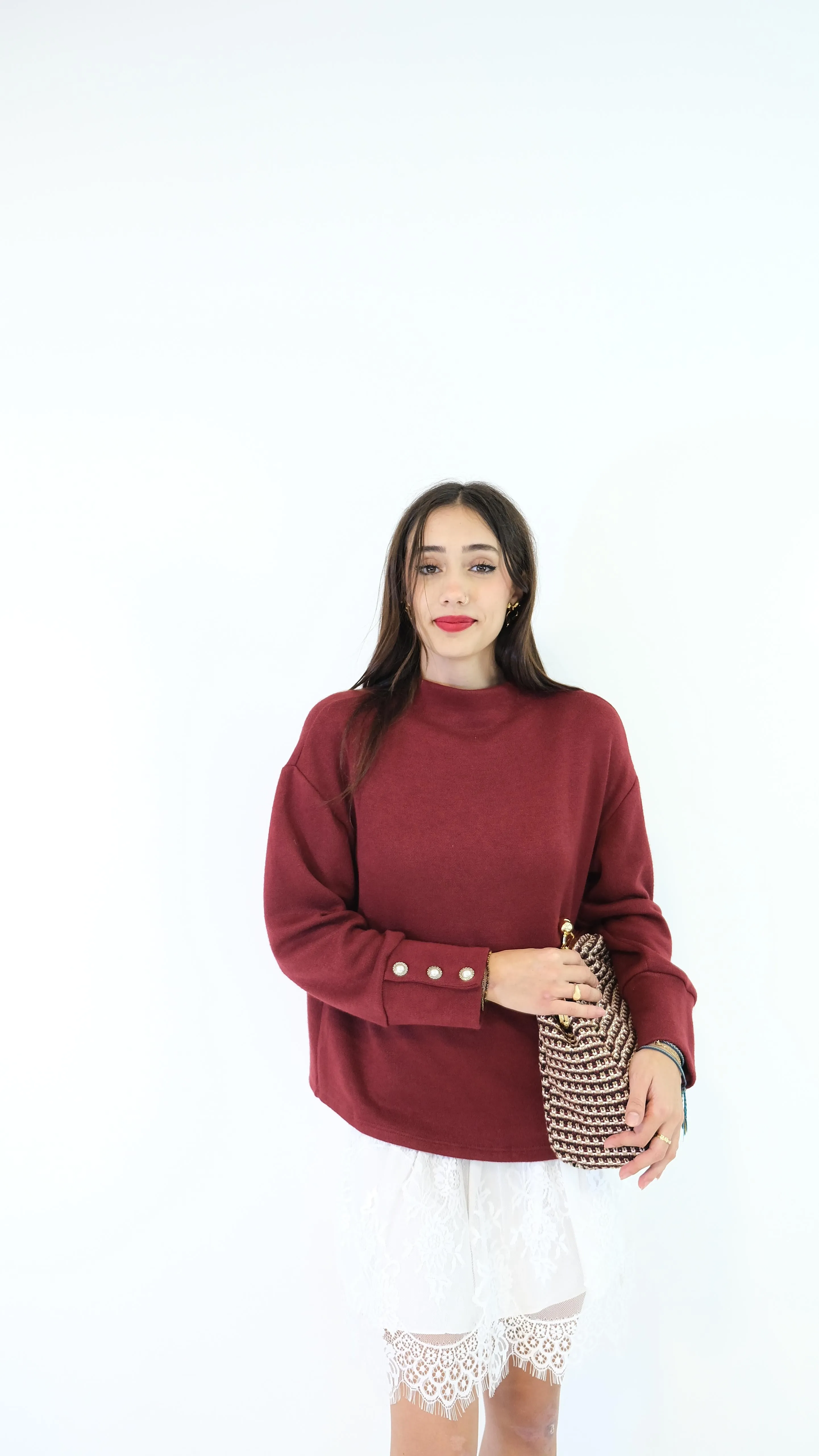 MAGLIONE REBY TRE COLORI 19316