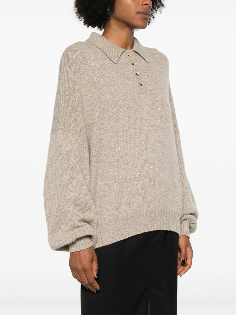 Maglione Rene in beige Khaite - donna