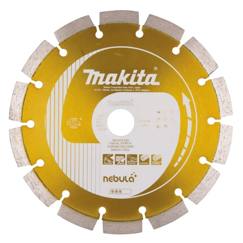 Makita SG181 SCANALATORE A DOPPIO DISCO 180MM 2150W PER TRACCE