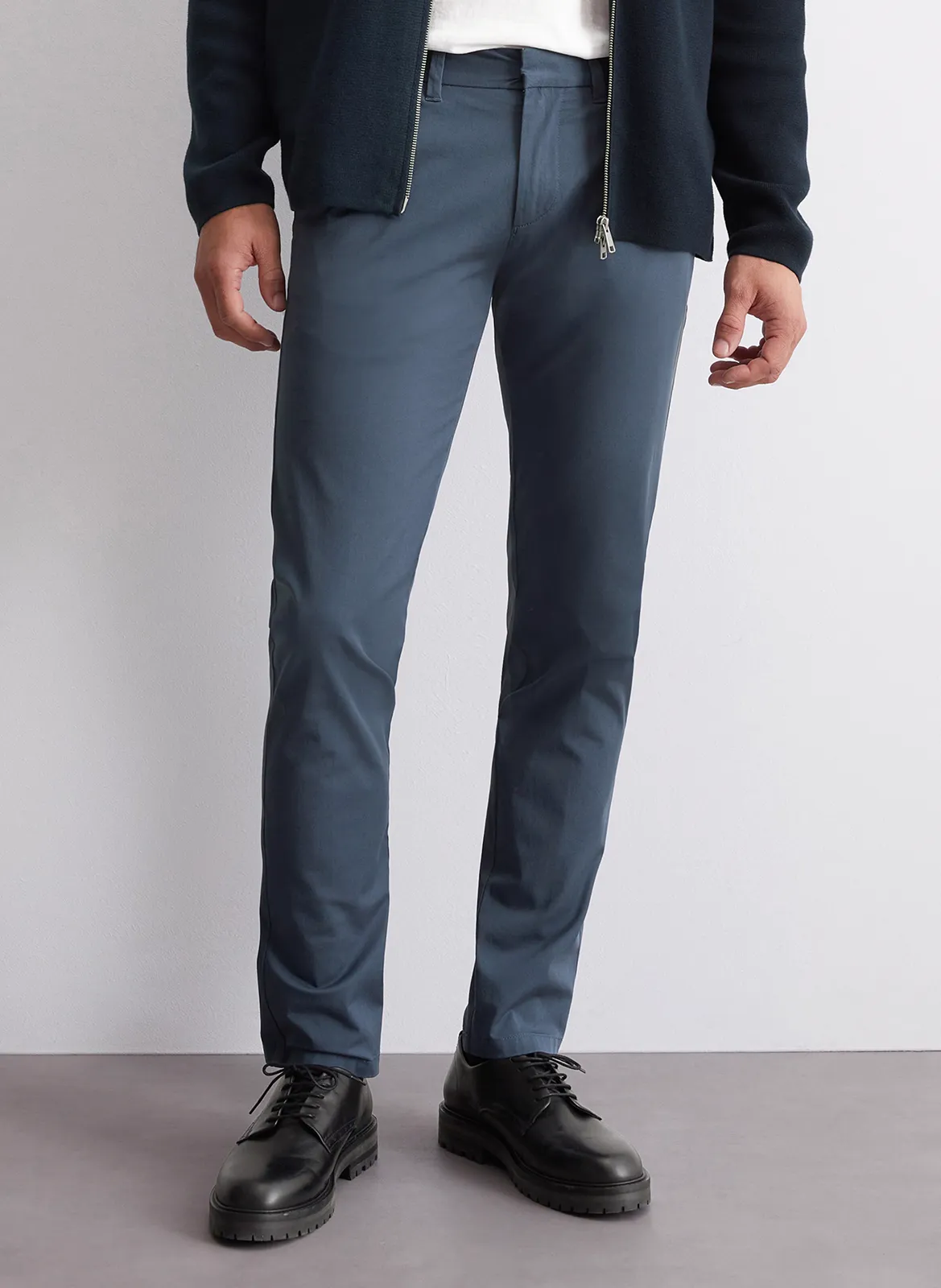  MARC O'POLO   Pantaloni slim in misto cotone bio | Blu