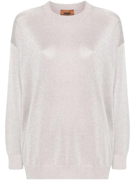 Missoni Maglione con effetto metallizzato
