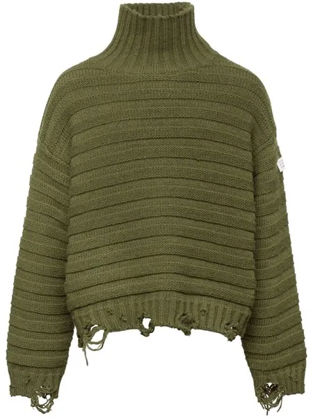 Mm6 maison margiela Maglione con effetto vissuto
