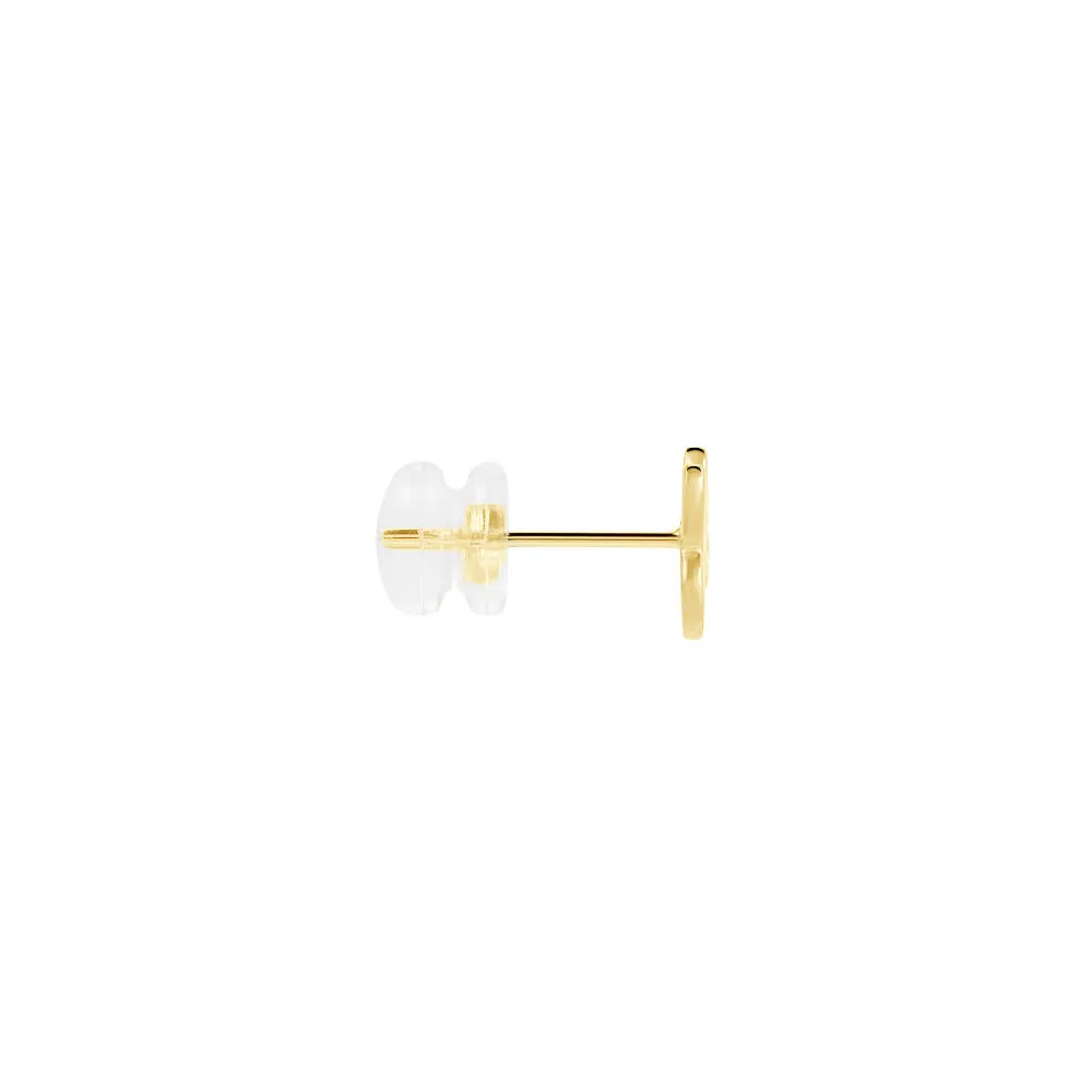 Mono Orecchino Lobo Lettera H Bon Ton Oro Giallo 375/1000 1428128