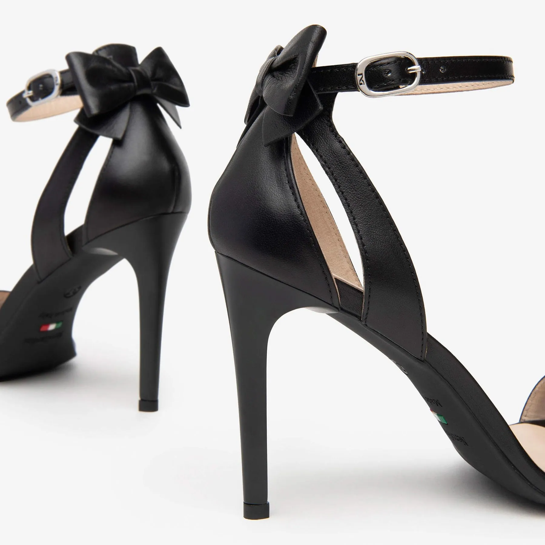 NERO GIARDINI Sandalo Tacco Alto Donna - E410111DE Nero  