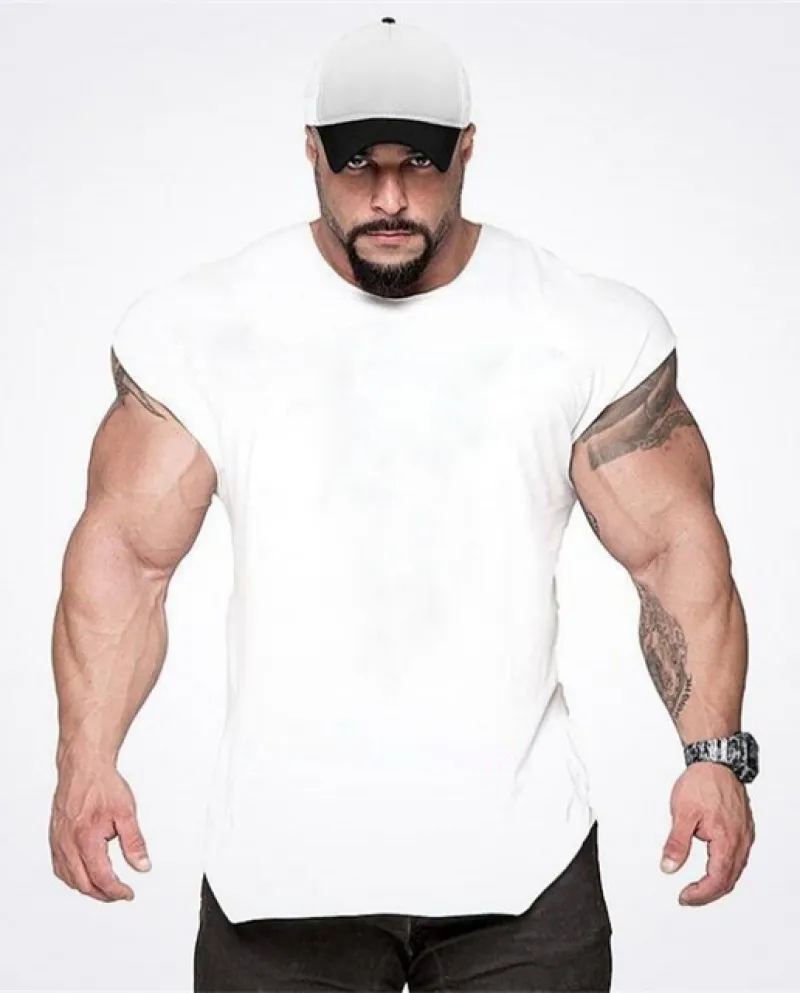 Nuovo marchio Gilet Bodybuilding Abbigliamento Fitness Aderente Canottiera da uomo Canotta Camicetta Canottiera da uomo Top