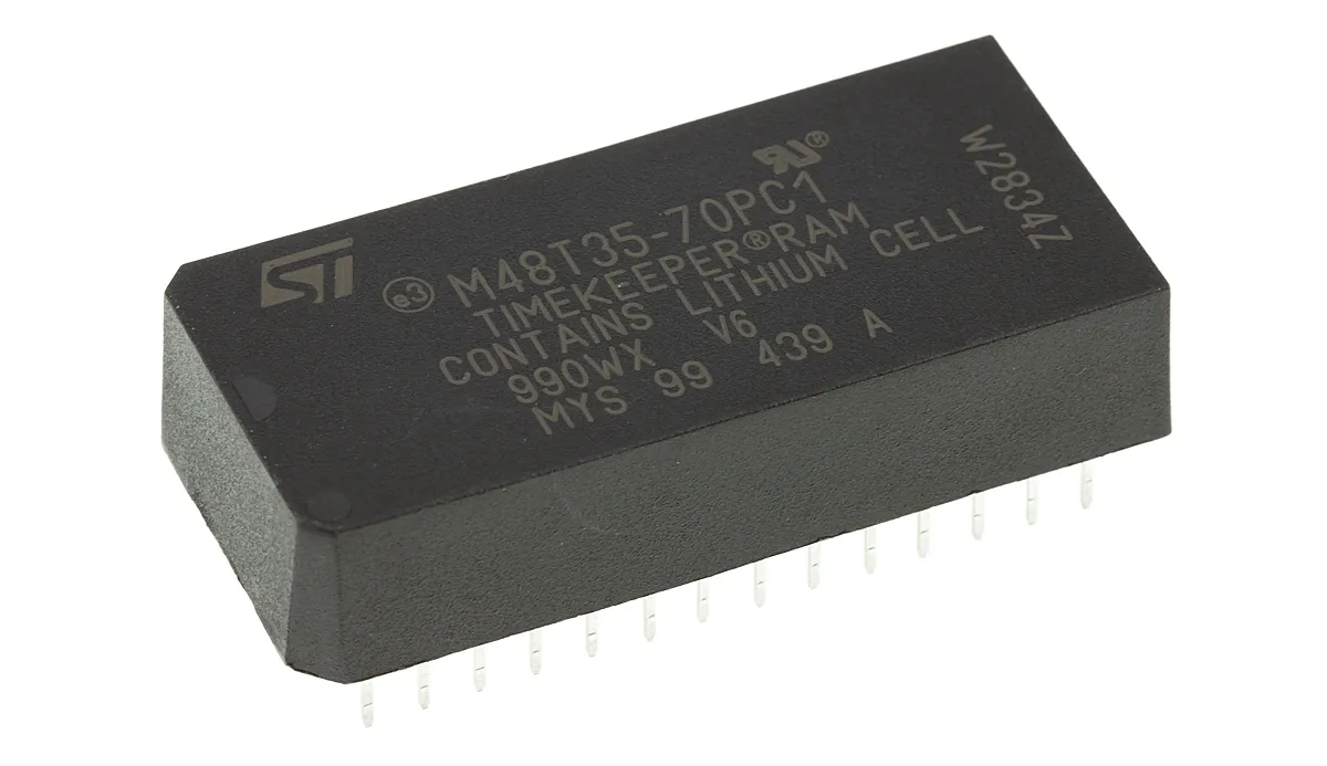 NVRAM STMicroelectronics, 32kbit, 28 Pin, Su foro, PCDIP, Parallelo