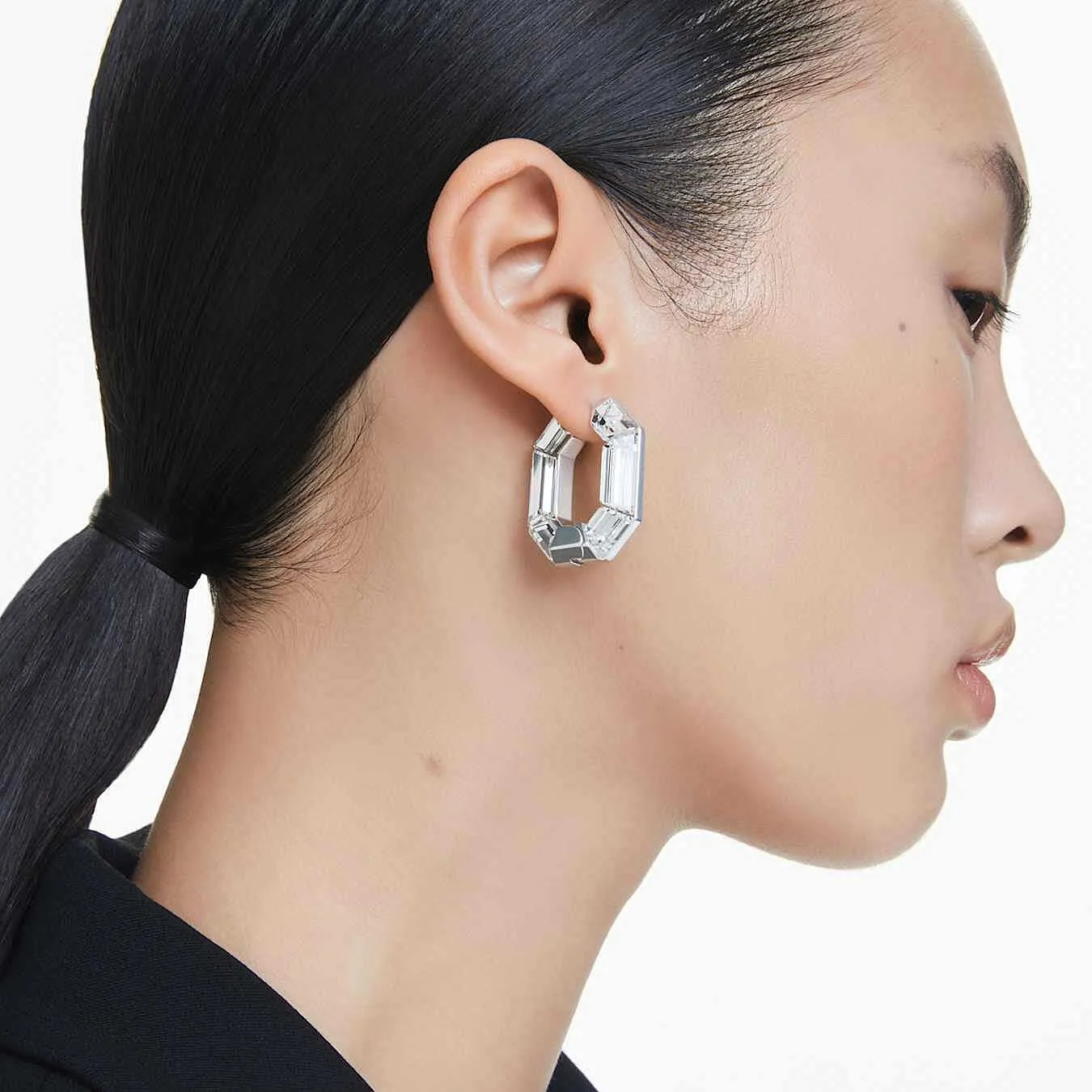 orecchini a cerchio donna Swarovski