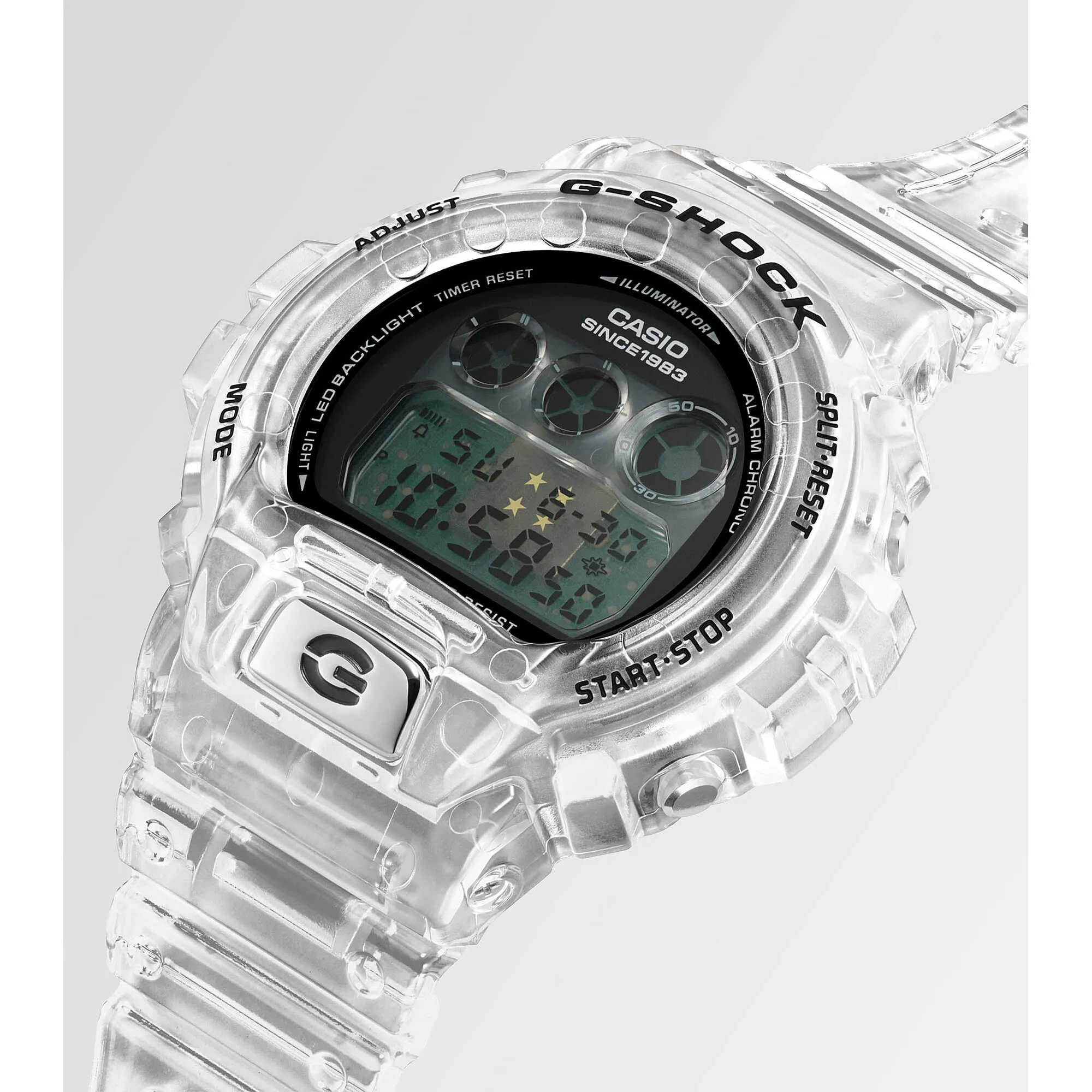 orologio G-Shock Bianco digitale uomo