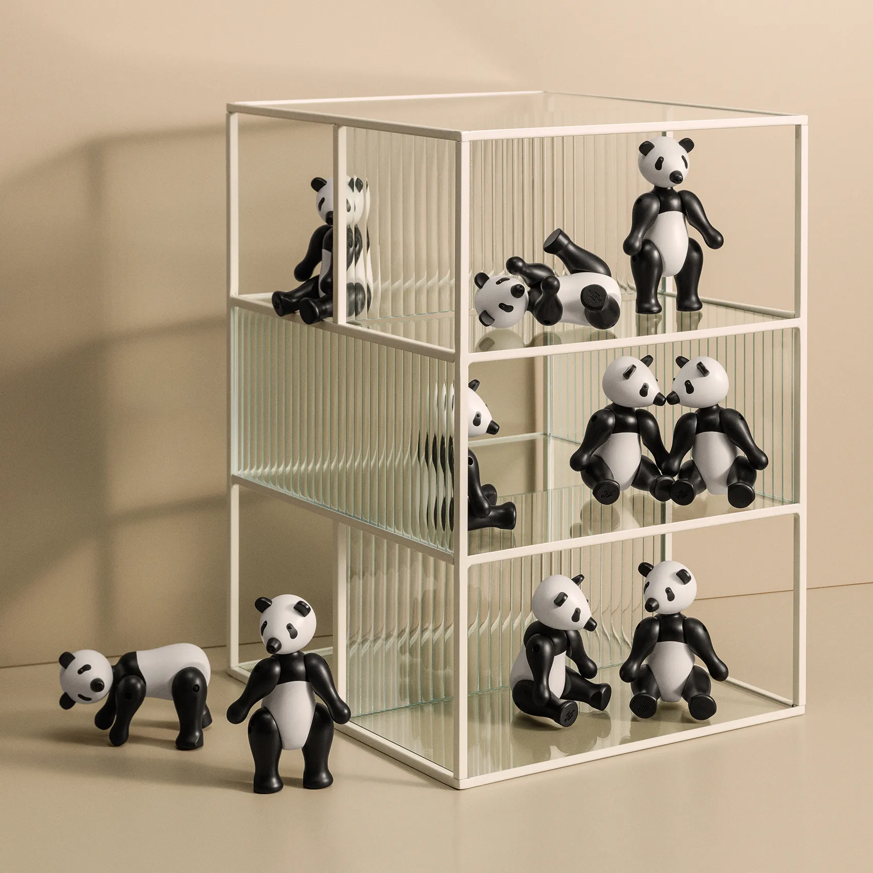 Panda Kay Bojesen piccolo.ji{font-size:18px}nero-bianco
