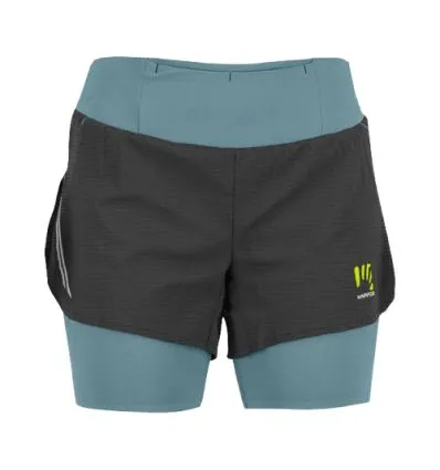 Pantaloncini da donna Karpos Cengia (spring lake/nero)
