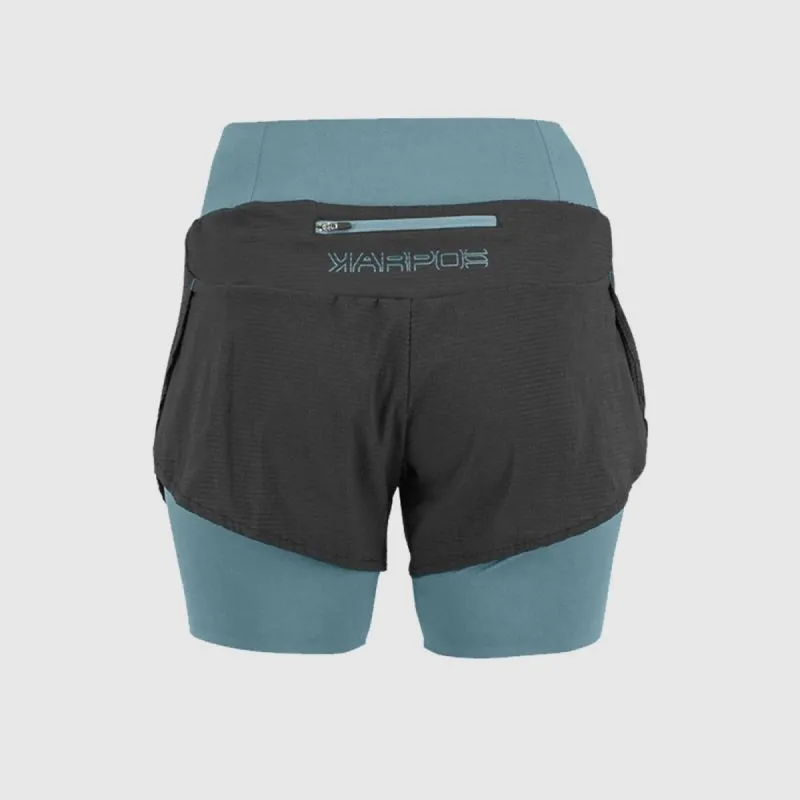 Pantaloncini da donna Karpos Cengia (spring lake/nero)