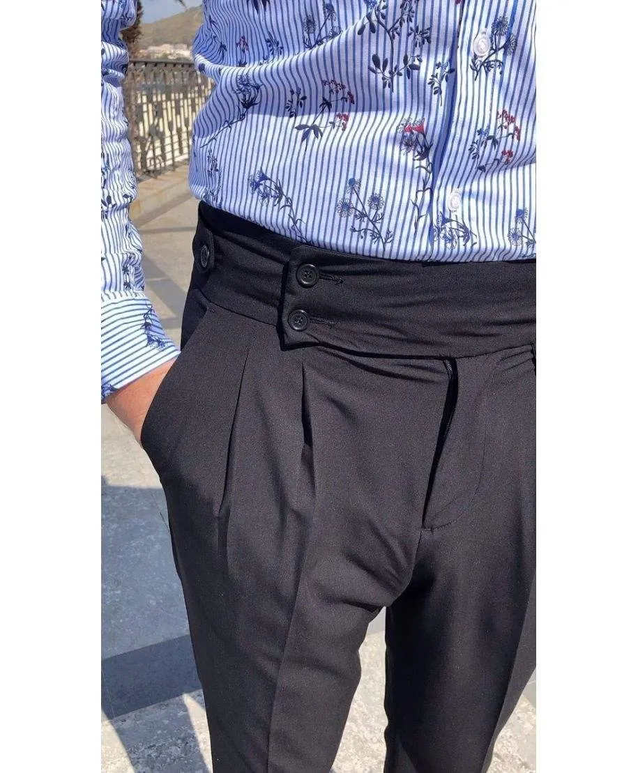 Pantaloni chino, Blu - Made in Italy