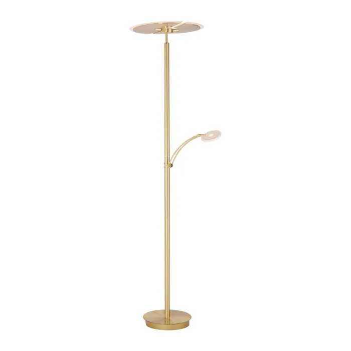 Paul Neuhaus ARTUR Lampada da terra LED Ottone, 1-Luce
