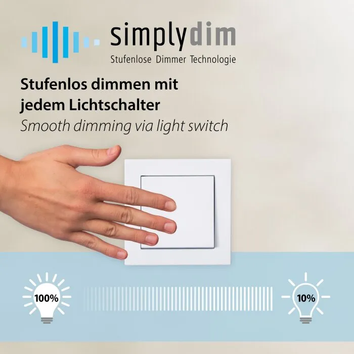 Paul Neuhaus BRILLA Plafoniera LED Nero, 1-Luce