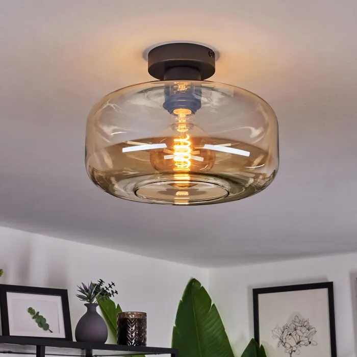 Pedreles Plafoniera Ambrato, 1-Luce