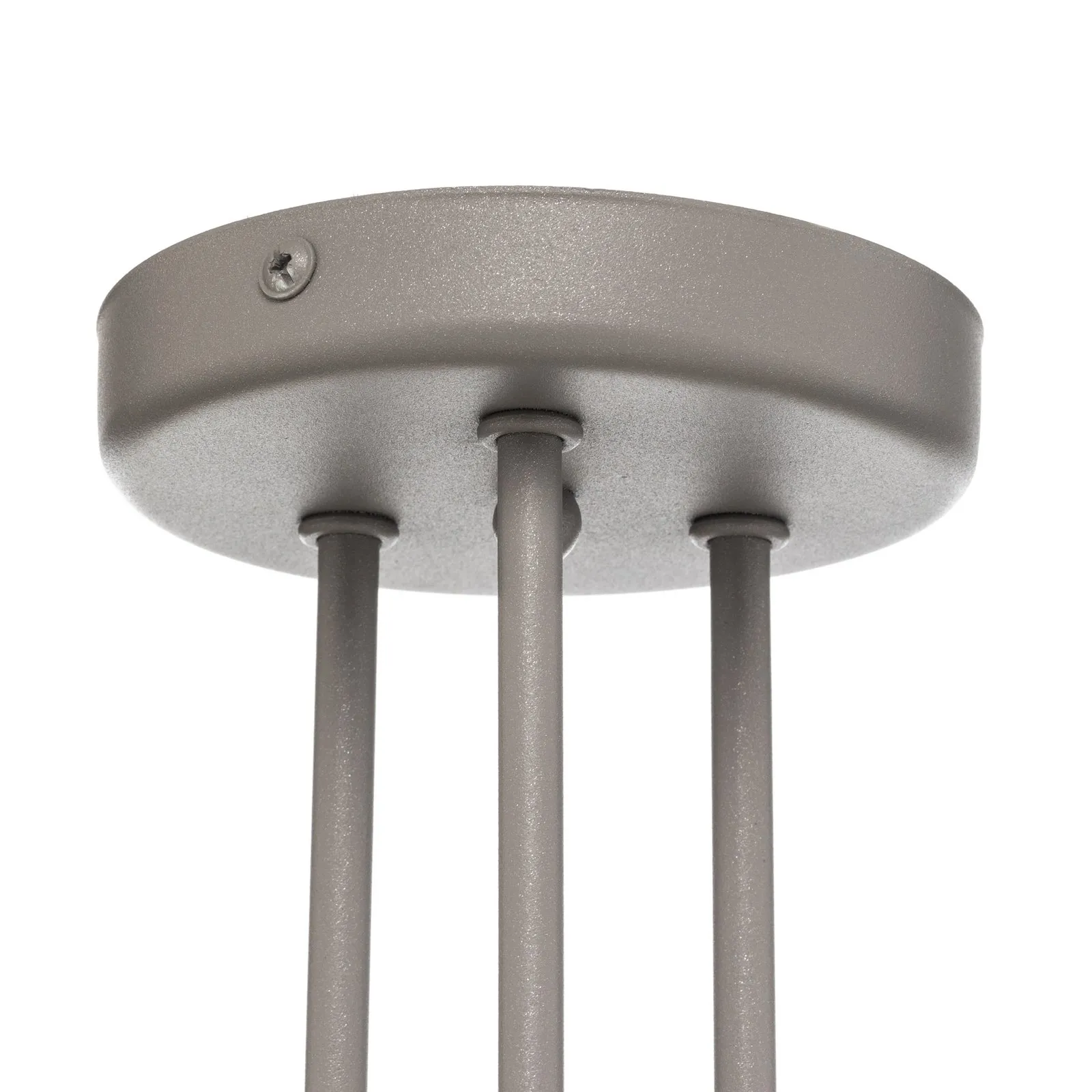 Plafoniera Joiy, ripartita, 3 luci, grigio