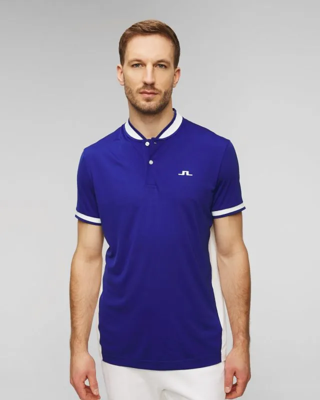 Polo da uomo blu di J.Lindeberg Jensen