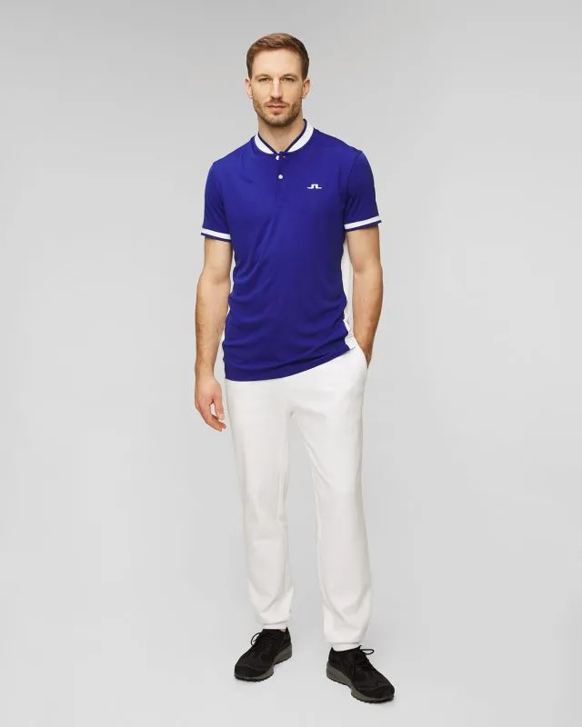 Polo da uomo blu di J.Lindeberg Jensen