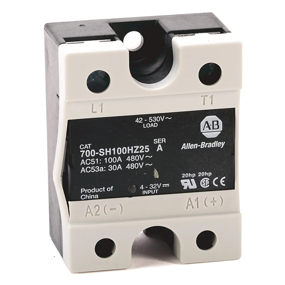 Relè a stato solido 700-SH25VA24, Montaggio su guida DIN, a pannello, 25 A, 480 V ca/cc 700-SH