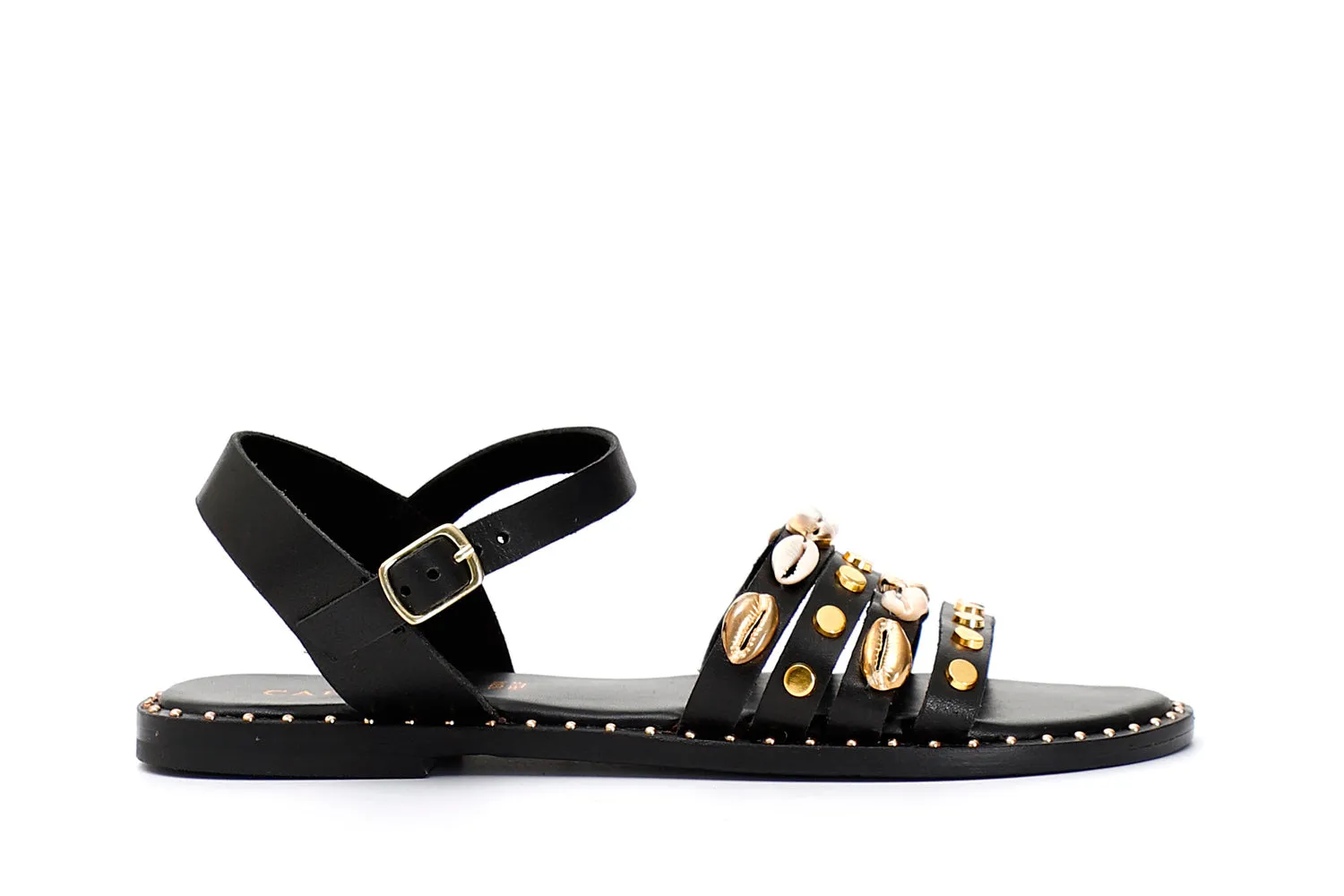 Sandali flat Donna colore Nero