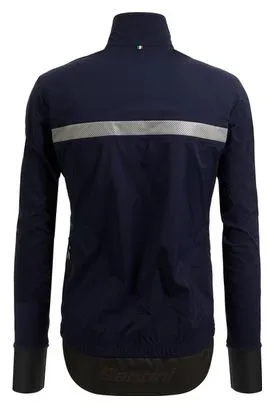 Santini Guard Neo Shell Waterproof Jacket Blue