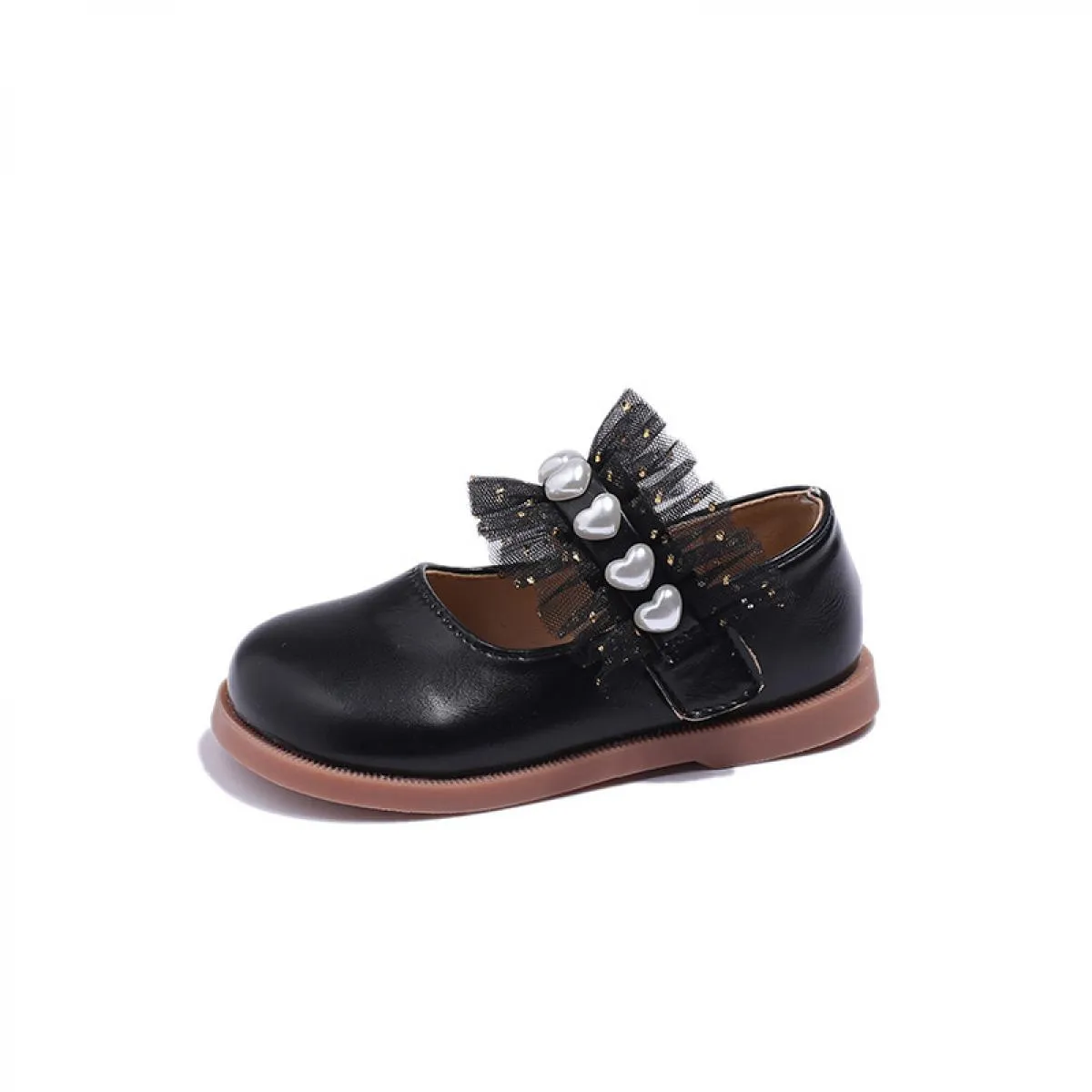 Scarpe da principessa super adorabili con volant in pizzo Spettacoli accattivanti Scarpe da sera per ragazze Studentessa Mary Ja