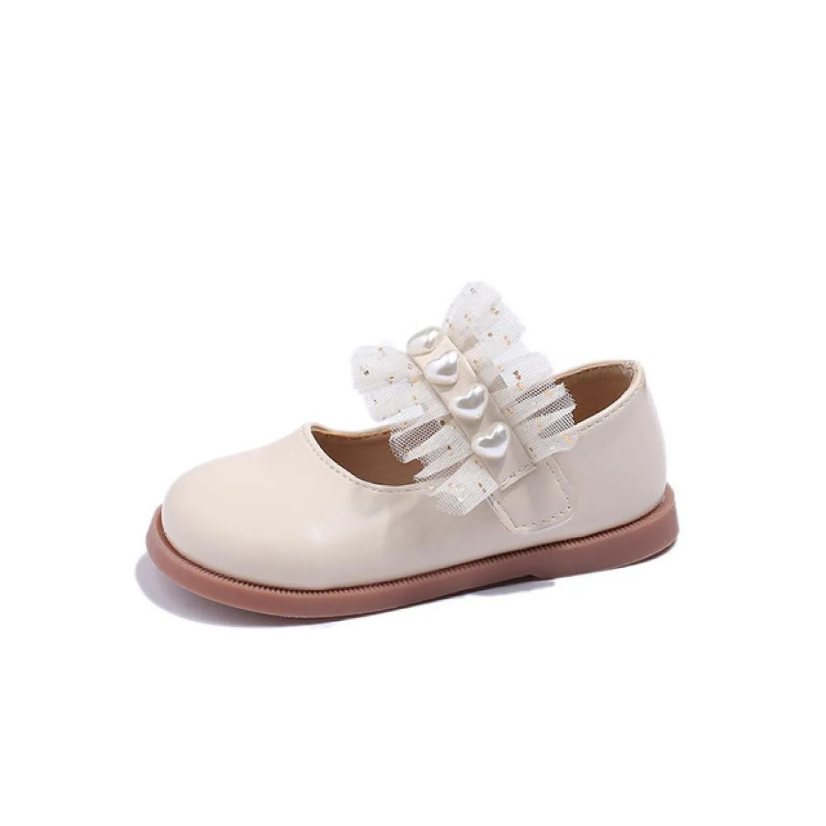 Scarpe da principessa super adorabili con volant in pizzo Spettacoli accattivanti Scarpe da sera per ragazze Studentessa Mary Ja