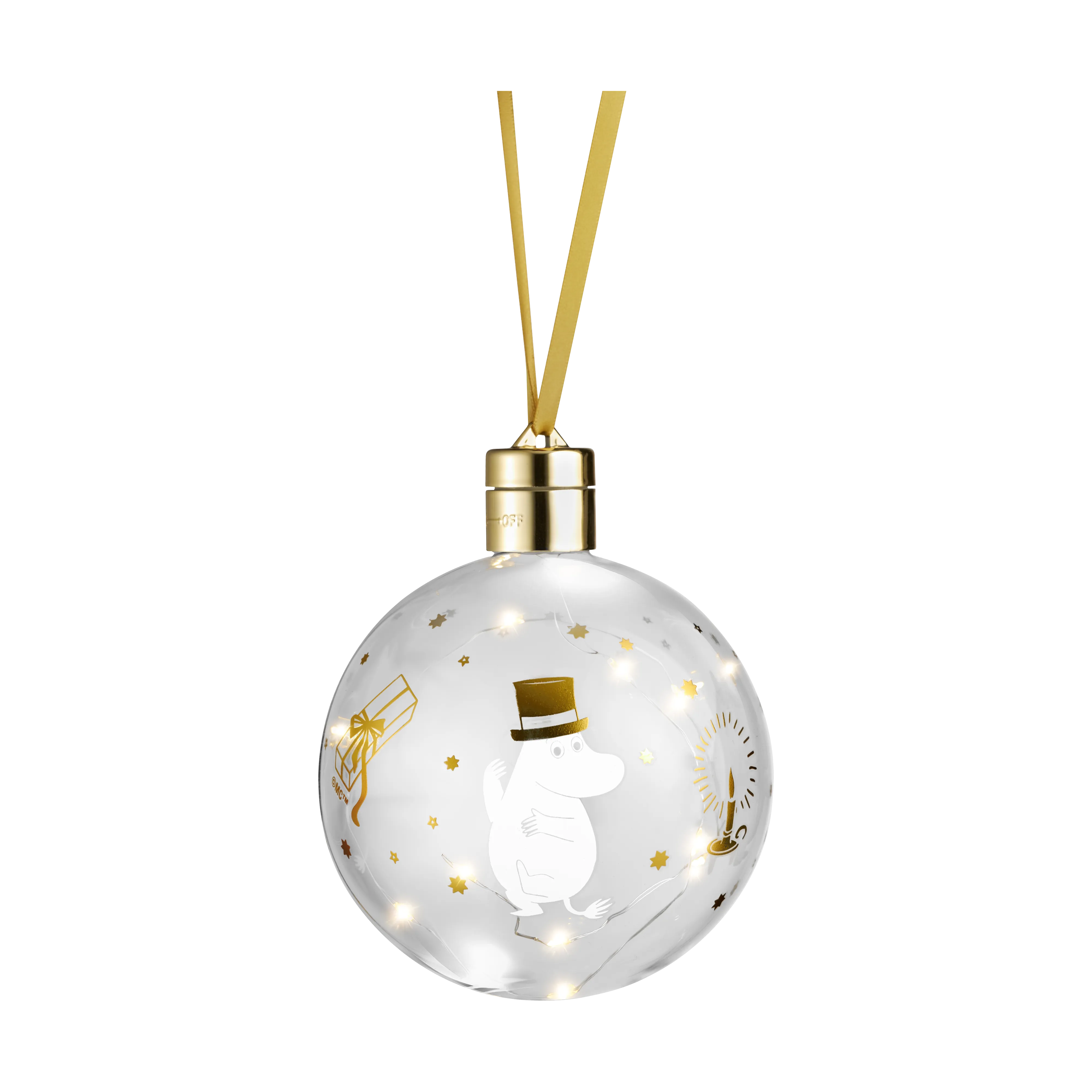 Sfera decorativa di Mumin con luce LED.jo{font-size:18px}Sparkling Stars