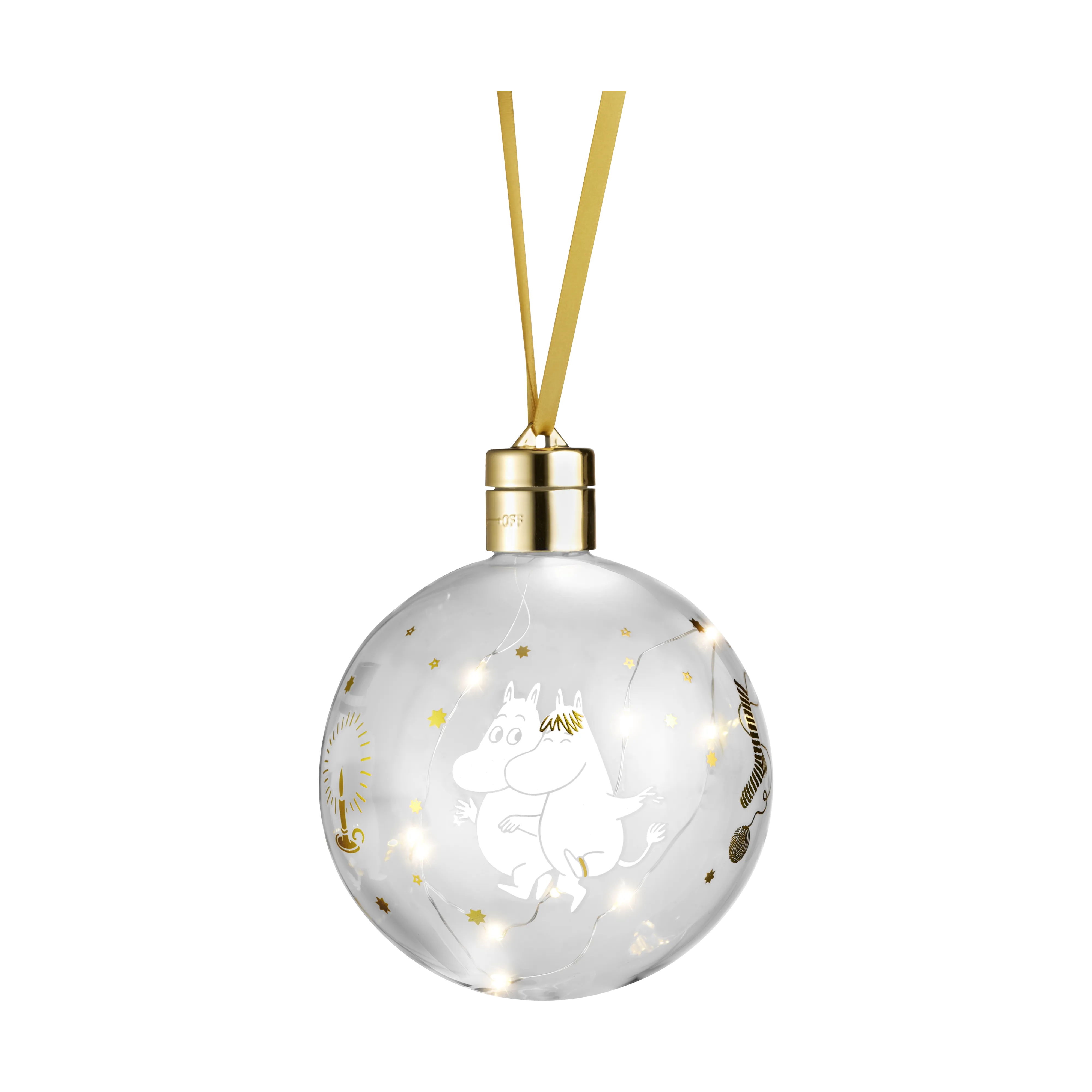 Sfera decorativa di Mumin con luce LED.jo{font-size:18px}Sparkling Stars