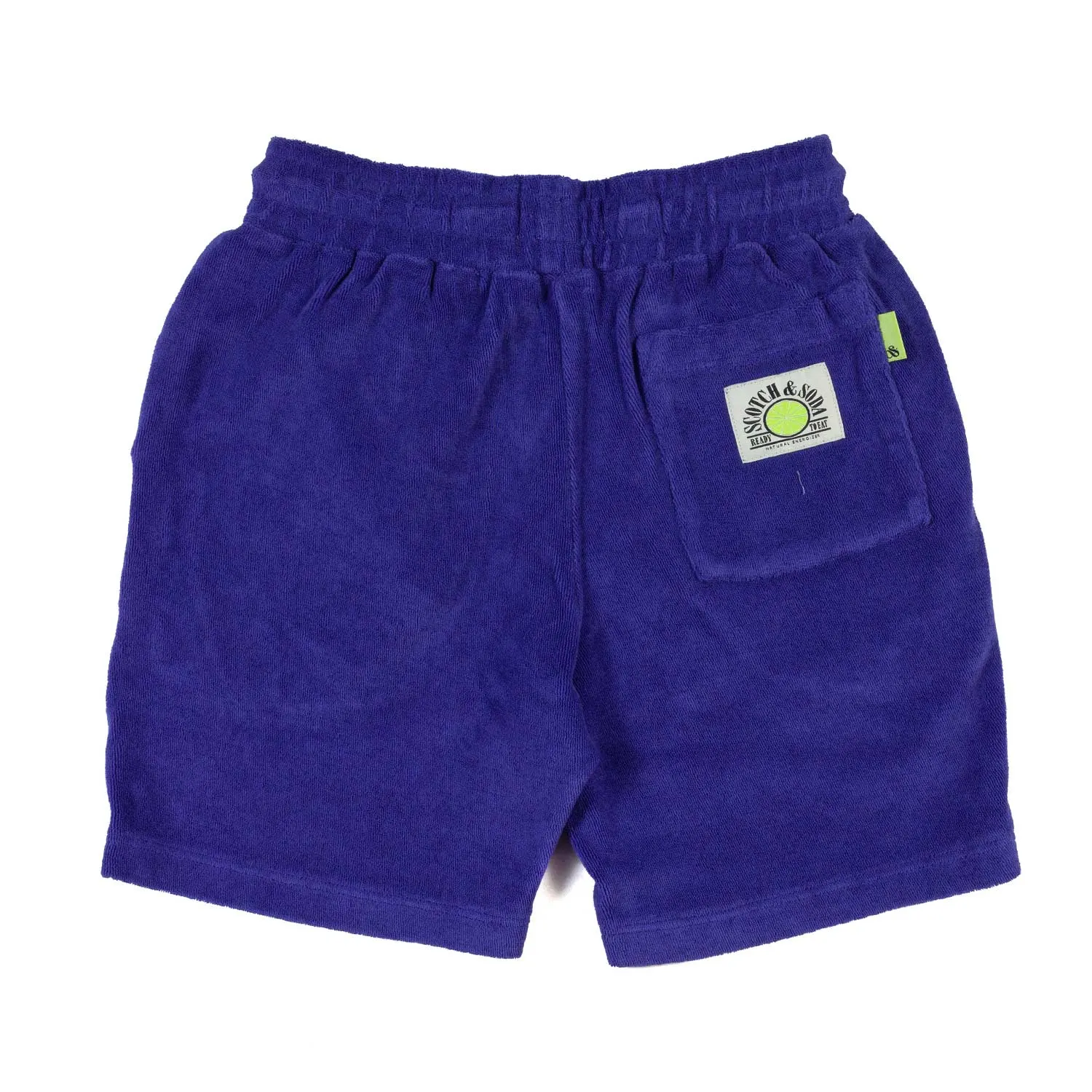 Shorts Ciniglia Viola Bambina E Ragazza