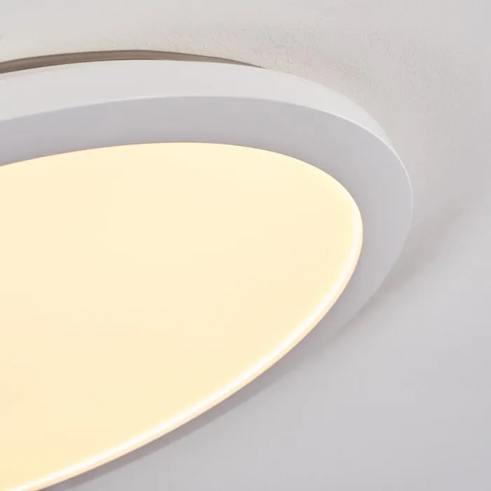 Siguna Plafoniera LED Bianco, 1-Luce