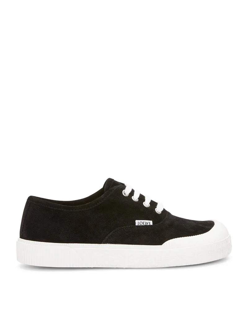 Sneaker stringate Terra Vulca in pelle scamosciata