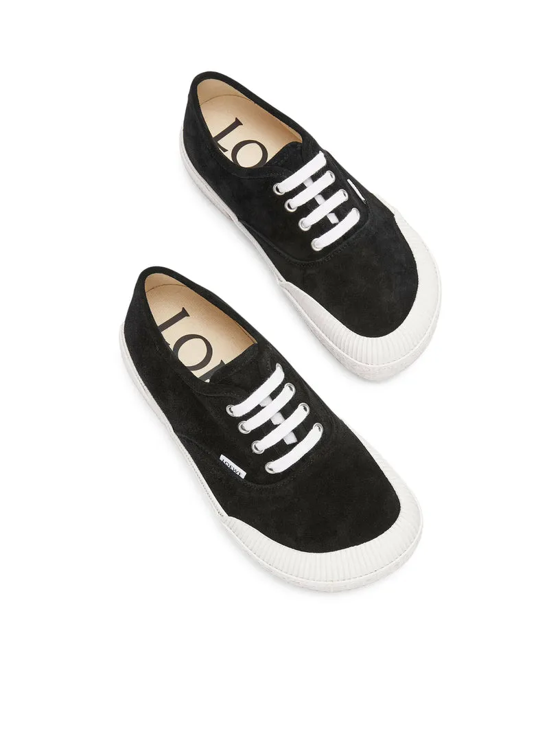 Sneaker stringate Terra Vulca in pelle scamosciata