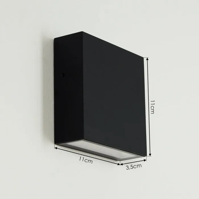 Spidern Applique da esterno LED Nero, Bianco, 1-Luce