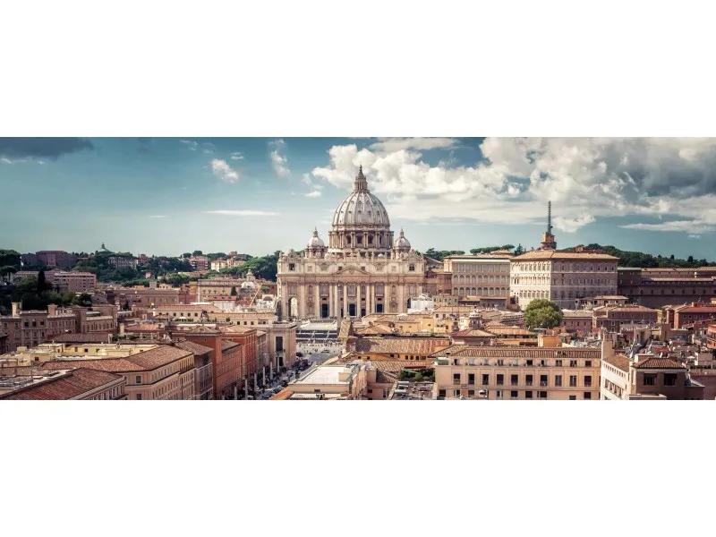 Stampa su tela Basilica San Pietro 40x120 cm