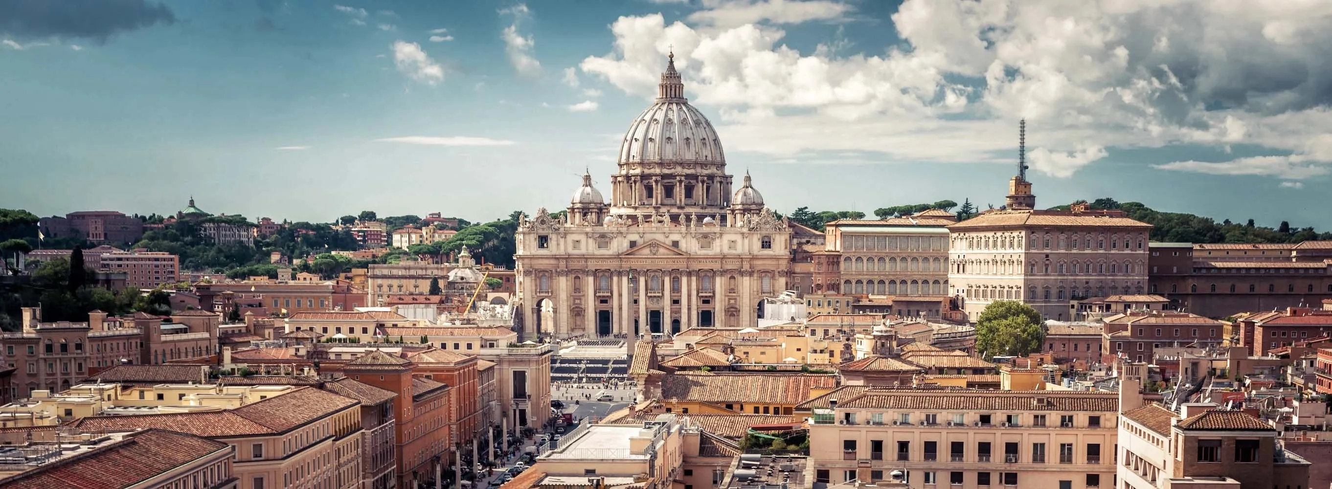 Stampa su tela Basilica San Pietro 40x120 cm