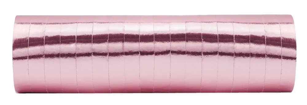 Streamer oro rosa lucido 3,8 m