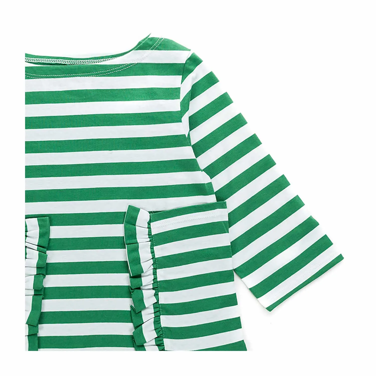 T-Shirt A Righe Bambina E Teen