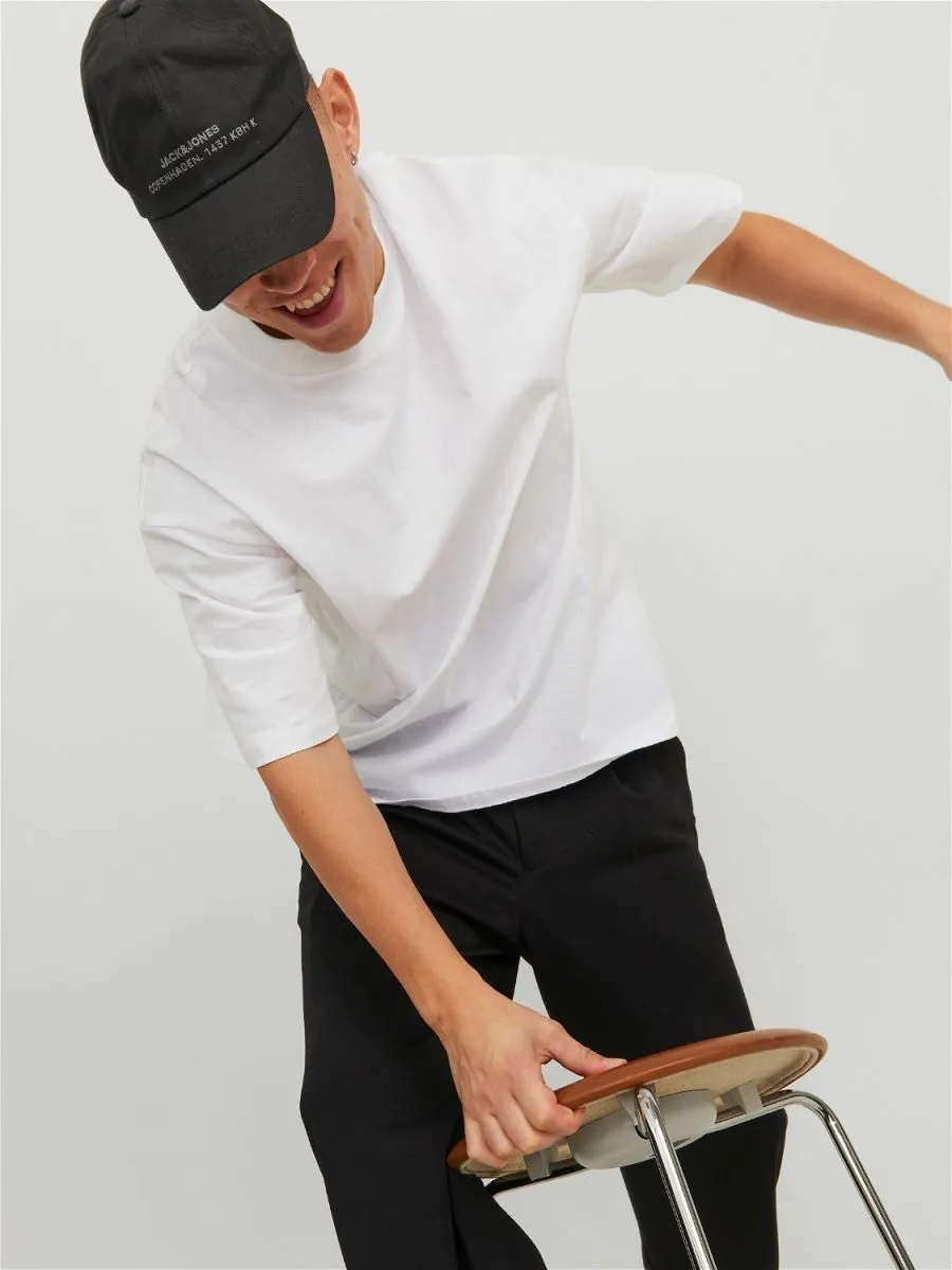 T-SHIRT Uomo JACK&JONES 12234745 TIMO WHITE